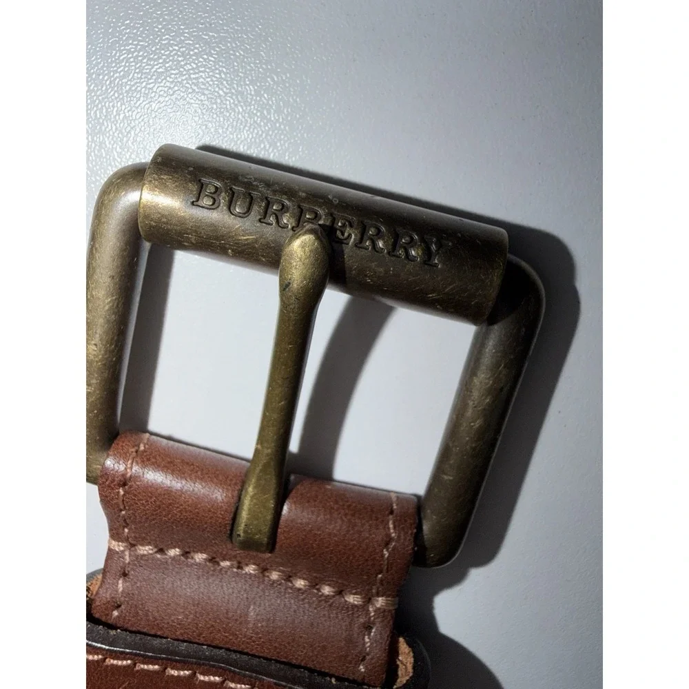 Burberry London Belt Sz L 37